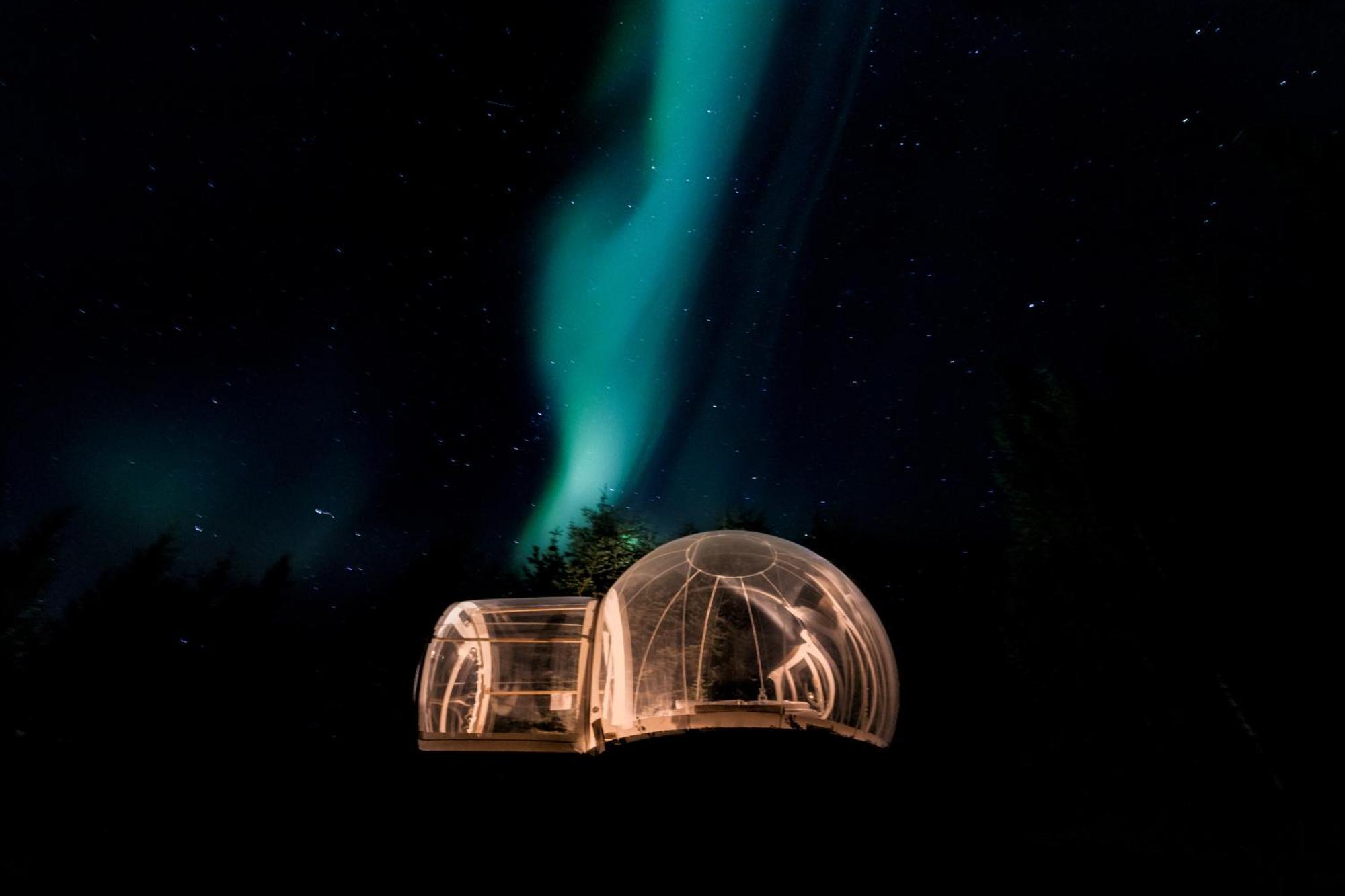 Buubble Hotel - Hrosshagi Selfoss Exterior foto